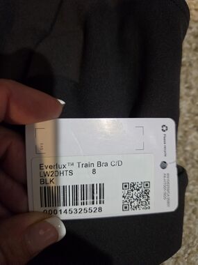 Lululemon Everlux Train Bra *Medium Support, C/D Cup Size 8